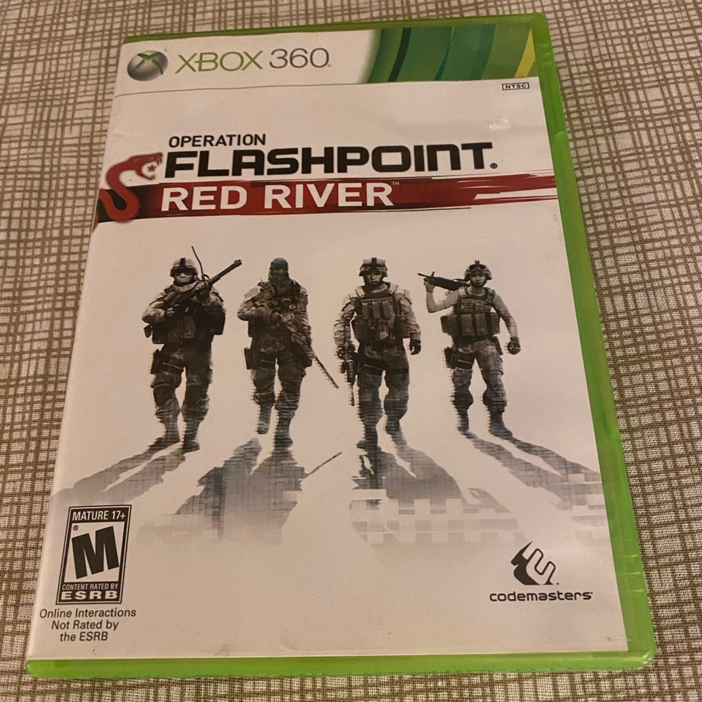 XBox360 Flashpoint Red River Game